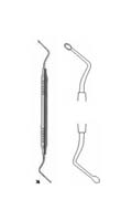 Bone Curettes , Double-ended, Periotome